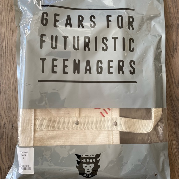 NWT Human Made x Kaws Small Tote Bag - Picture 2 of 4